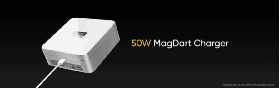 realme เปิดตัว MagDart ที่ชาร์จไร้สายด้วยแม่เหล็กที่เร็วที่สุดในโลก พร้อมเป็นผู้บุกเบิกแห่งวงการอุตสาหกรรม Magnetic Ecosystem 7