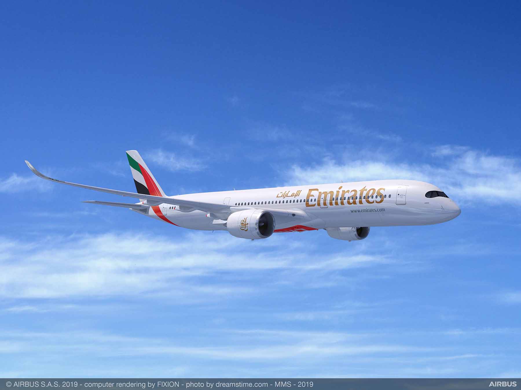 Emirates Airlines สั่งซื้อเครื่องบิน A350 XWB 50 ลำ ที่งาน Dubai Air show 2019 1