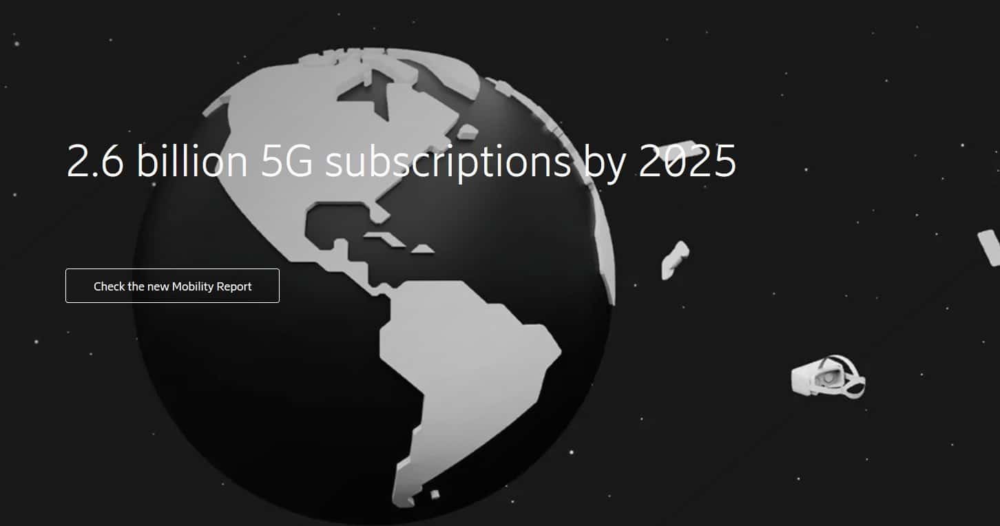 Ericsson คาดจำนวนผู้ใช้ 5G ทั่วโลกจะเพิ่มเป็น 2.6 พันล้านคนภายในอีก 6 ปีข้างหน้า 1