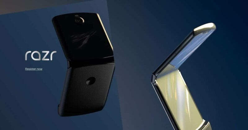 Motorola คืนชีพ Razr มือถือฝาพับรุ่นฮิต ในร่าง Android จอพับได้ เครื่องบางเฉียบ 1
