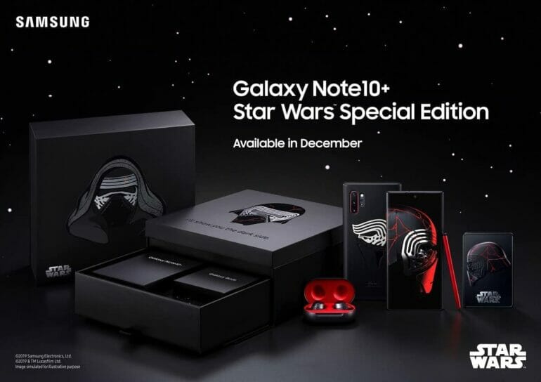 Samsung เตรียมวางขาย Galaxy Note 10+ รุ่น Star Wars พร้อมๆ กับหนังฉาย 11