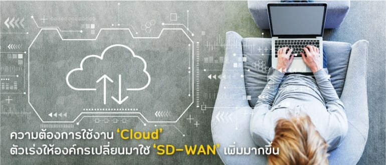 ความต้องการใช้งาน ‘Cloud’ ตัวเร่งให้องค์กรเปลี่ยนมาใช้ ‘SD-WAN’ เพิ่มมากขึ้น 1