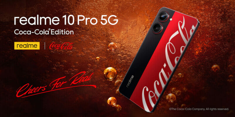 หนึ่งเดียวในโลก! “เรียลมี” จับมือ “โคคา-โคล่า” เปิดตัวสมาร์ตโฟนรุ่นลิมิเต็ด realme 10 Pro 5G Coca-Cola® Edition 11