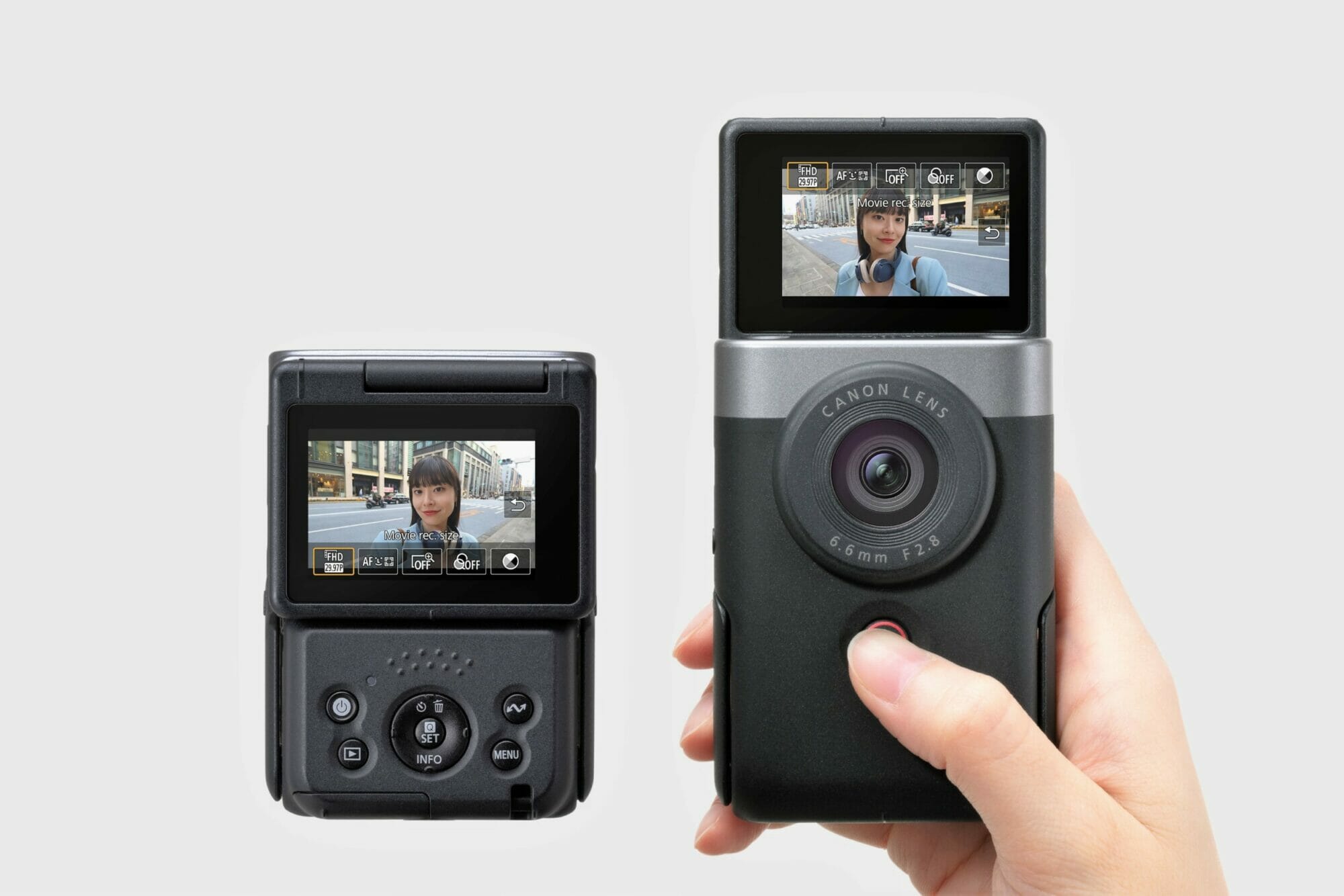แคนนอน เตรียมเปิดตัวกล้อง Canon PowerShot V10 กล้อง Vlog แบบ Short-form 7