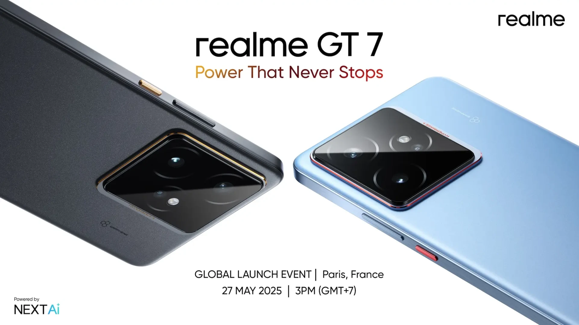 ภาพประกอบข่าวประชาสัมพันธ์ realme GT 7